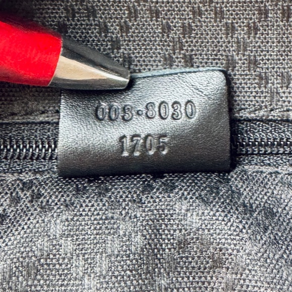 Authenticated Vintage Gucci Leather Bamboo Flap Drawstring Mini Backpack, COA - Picture 11 of 15